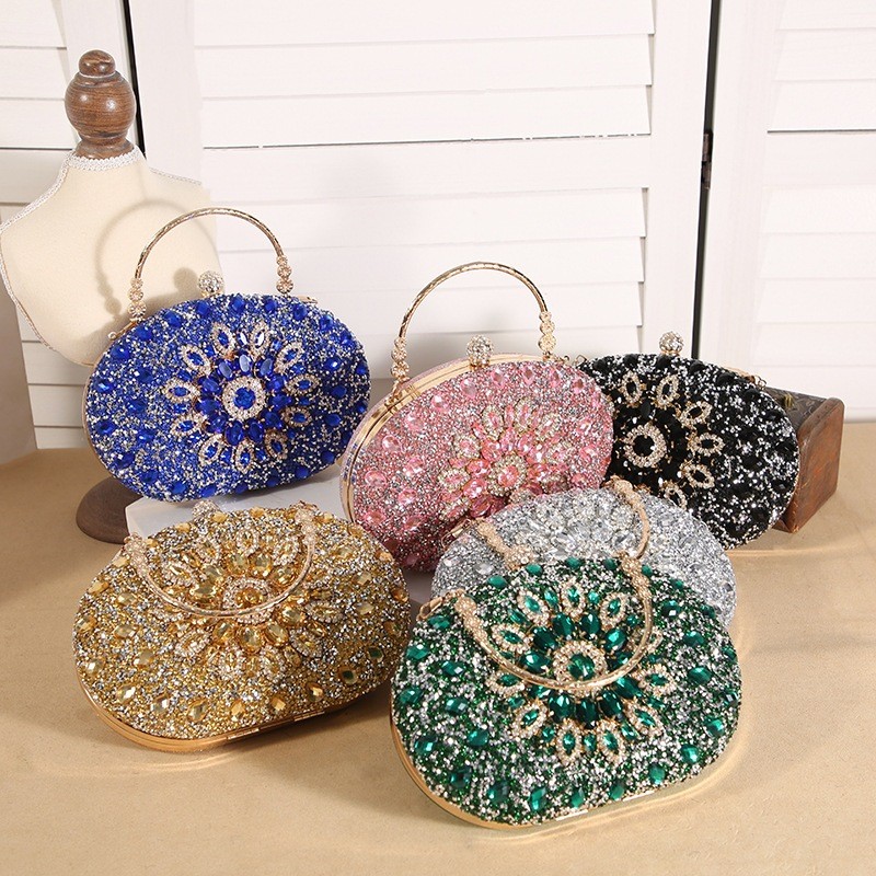 Evening Bag Diamond Bag Evening Handbag Sparkling Rhinestone Dress Bag