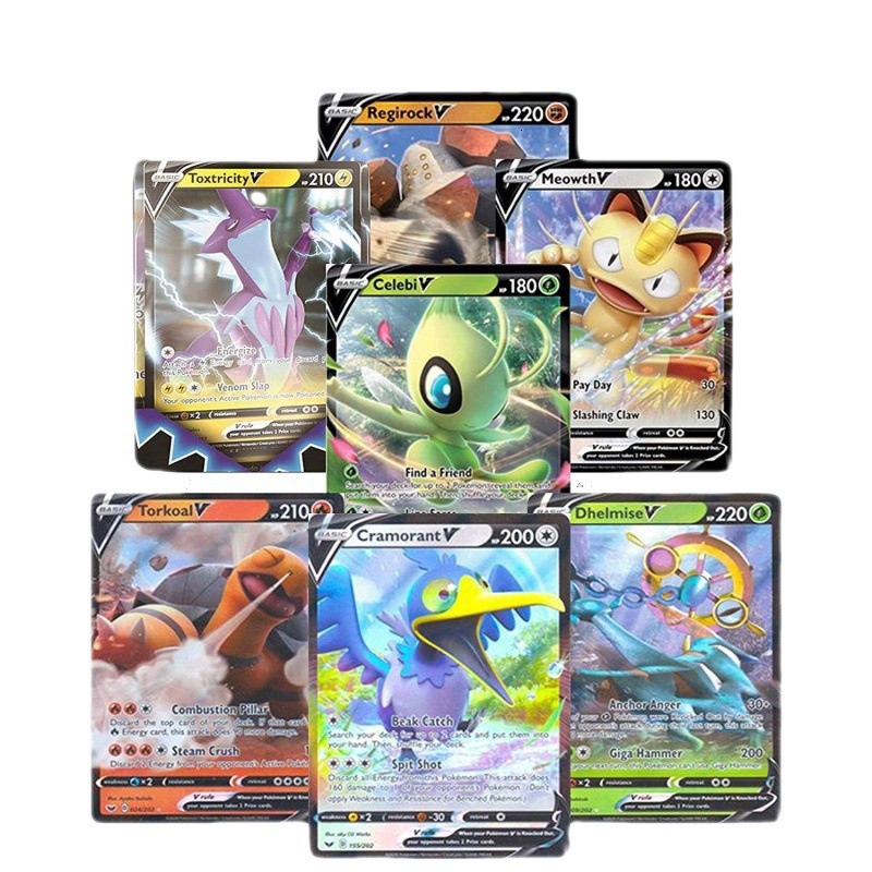 Quality Multi 72 English version game cards battle style evolution team up play trading card collection children's gift - Image 2