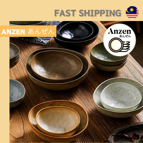 ​​​​​​​[READY STOCK] Stone Glaze Ceramic Bowl – Handmade Aesthetic Bowl for Food Styling, Café Use & Home Dining