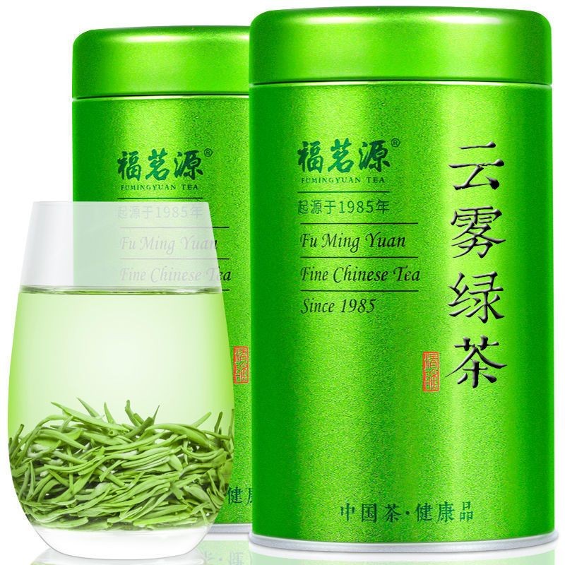 Fu Mingyuan Alpine Cloudy Green Tea Spring Tea New Tea Fragrant Tea Strong Fragrance Bubble-Resistant Tea Gift Box Canned 125g Fu Mingyuan Alpine Cloudy Green Tea Spring Tea New Tea Green Tea Fragrant Tea Strong Fragrance Bubble-Resistant Tea Gift Box Can