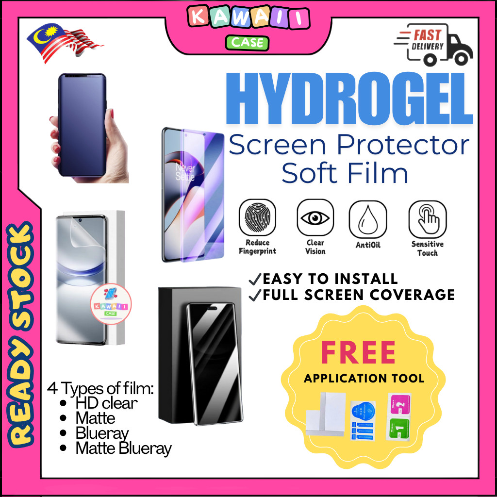 Realme 11 12 13+ 13 14x 14T 14 15T Pro Pro+ plus GT 6 6T 7 Pro C71 C75 C75x Note 50 60 60x P3 Ultra Curve Hydrogel Film