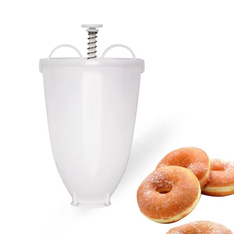 Donut Maker Waffles Donut Baking Gadget Kitchen Plastic Batter Dispenser DIY Fry Donut Cookies