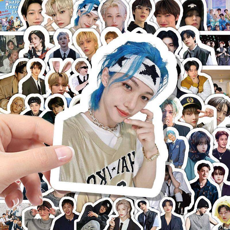 Stray Kids Sticker Set 103 Pieces of K-Pop Stickers for Fans – Official Merchandise for Phones, Laptops, Tablets, Glasses Cases, and More – K-Pop Group Fan Decor