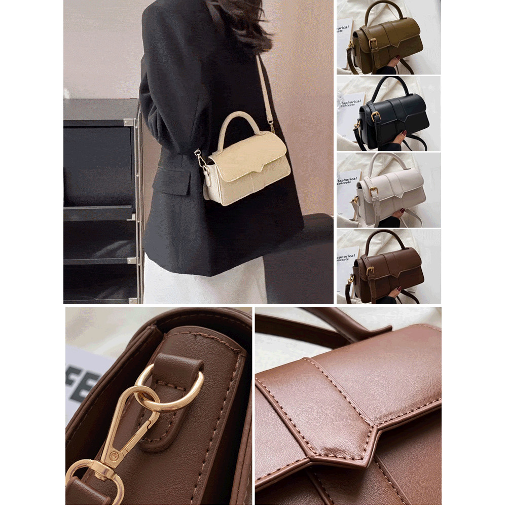 Unique Personality fashion bag body bag Metal hardware decoration embellishment Niche Young women's groups focusing on taste and personality Storage Vintage Tote Bag