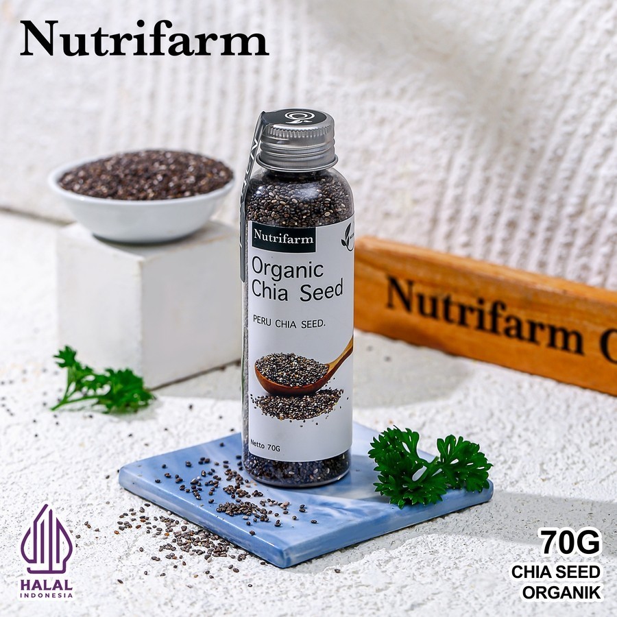 70g Purpose AINNA Premium Organic Chia Seeds