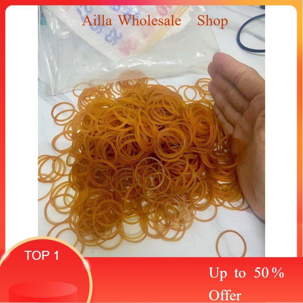 O&E High Quality Rubber Band Hair Salon Perm Getah Rambut Japan Perm Rubber Band No Stick Together