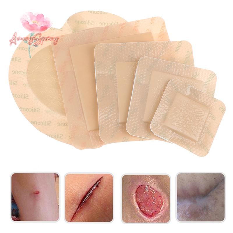 AmongSpring> Hydrocolloid Adhesive Dressing Wound Dressing Sterile Bedsore Healing Pad Patch new