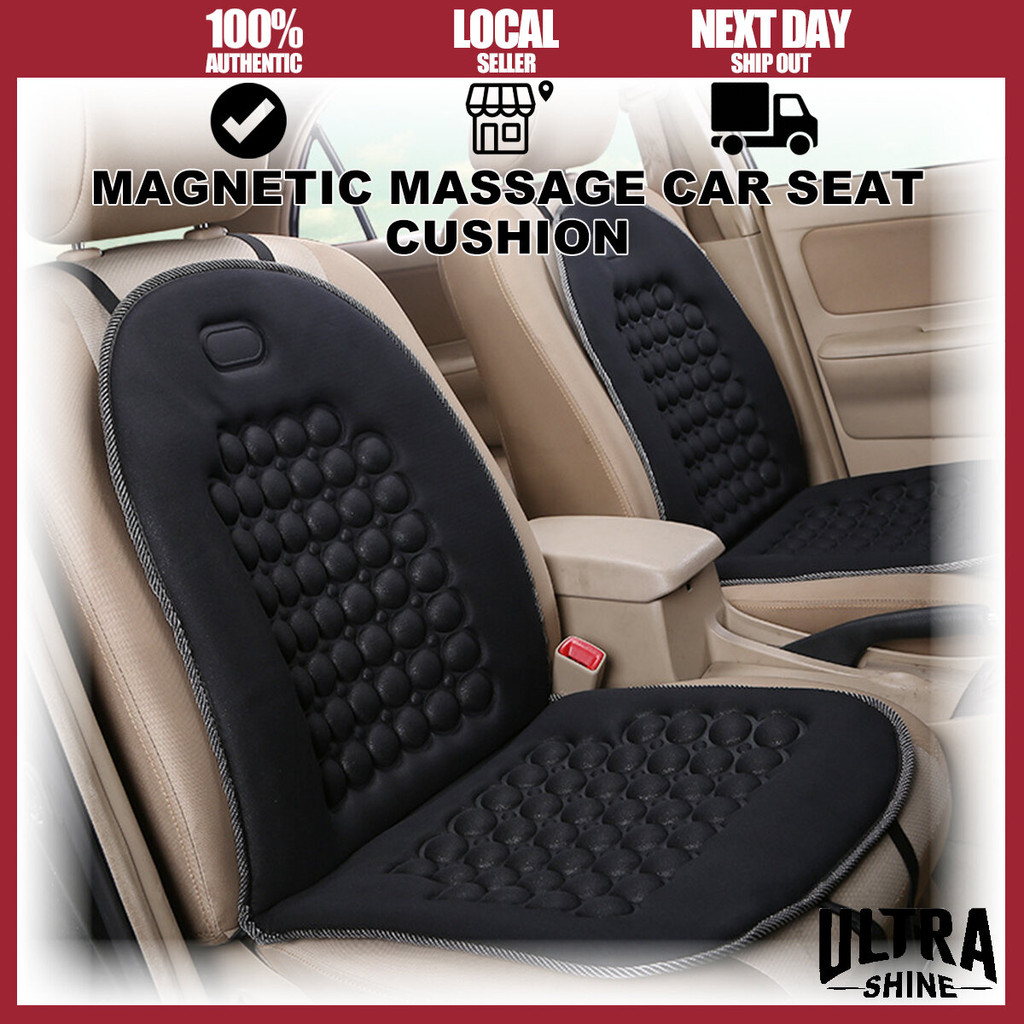 MY[MY] Magnetic Car Seat Cushion Pad Mat/ Orthopaedic Car Seat Cover / Therapy Massage Padded Bubble Foam Chair Comfort