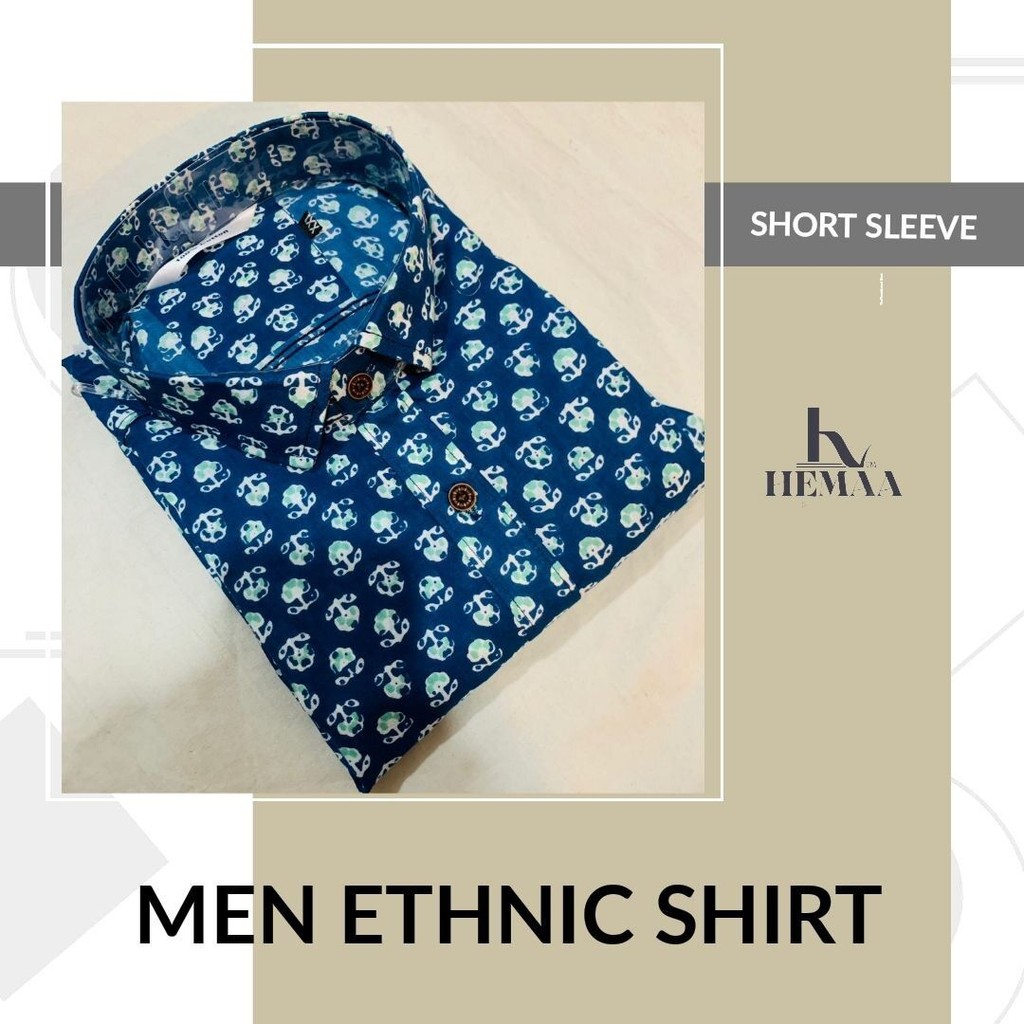 Men Shirt / Indian Shirt / Ethnic Menswear Jaipur Cotton