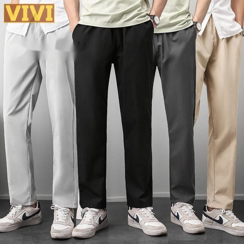 M-5XL READY STOCK Seluar Lelaki Pants Men Casual Pant Straight Cut Pants Long Pants Loose Korean Slack Pants P29