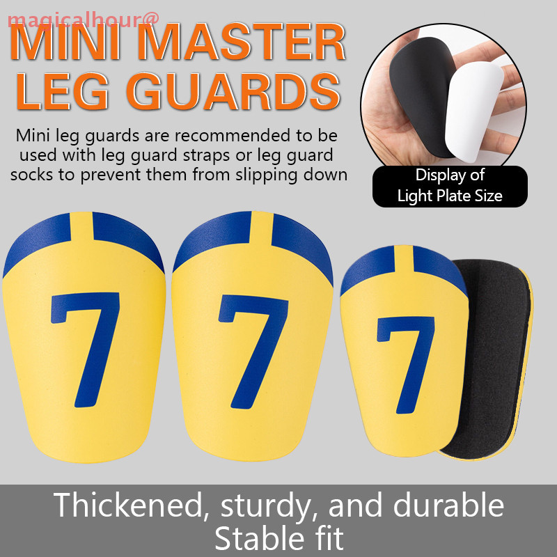 Essential Versatile magicalhour Soccer Shin Pad Football Guard Lightweight Thickened Leg Protective Mini Anti Slip S ... - Image 2