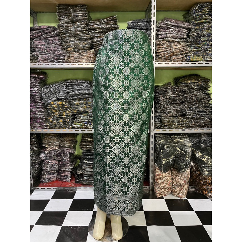 Quality Must (realpict) Songket MOTIF SPAN SKIRT || Kebaya bottoms Bridesmad EVENTS "QUALITY MATERIALS!!! - Image 4