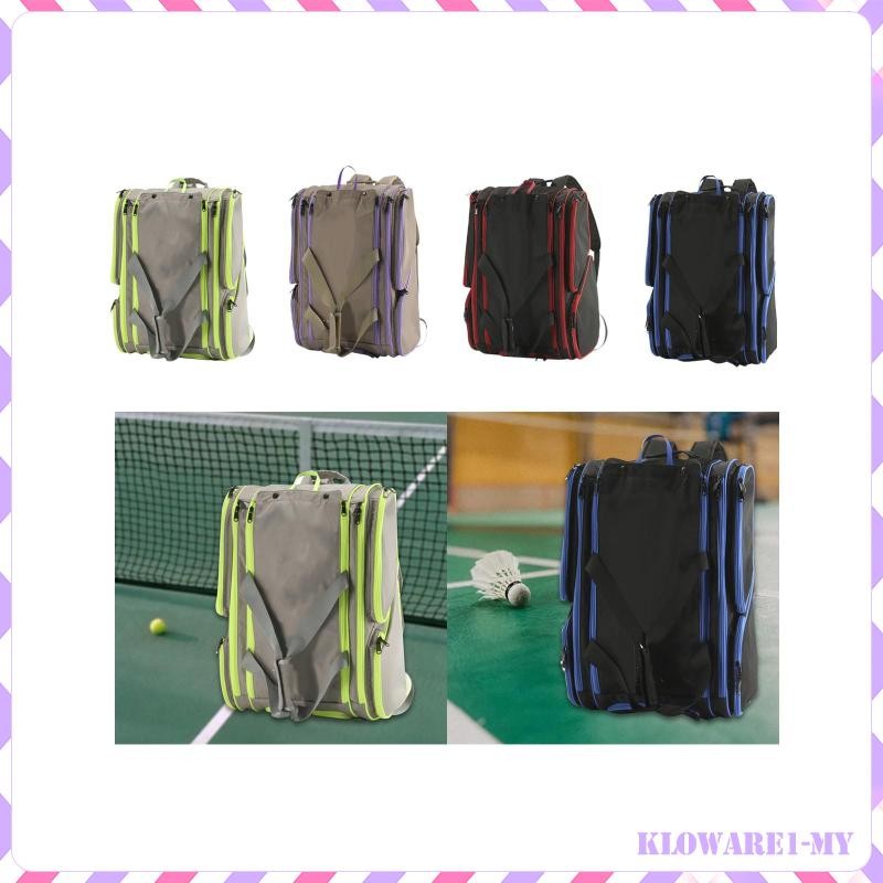 [Kloware1cdMY] Pickleball Bag Gear Storage Bag Backpack Portable Racket Bag Organizer for Women