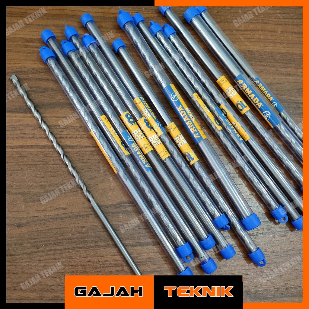 Hardware DIY MATA 30cm Fleet Premium Long Concrete Drill Bit - Image 2