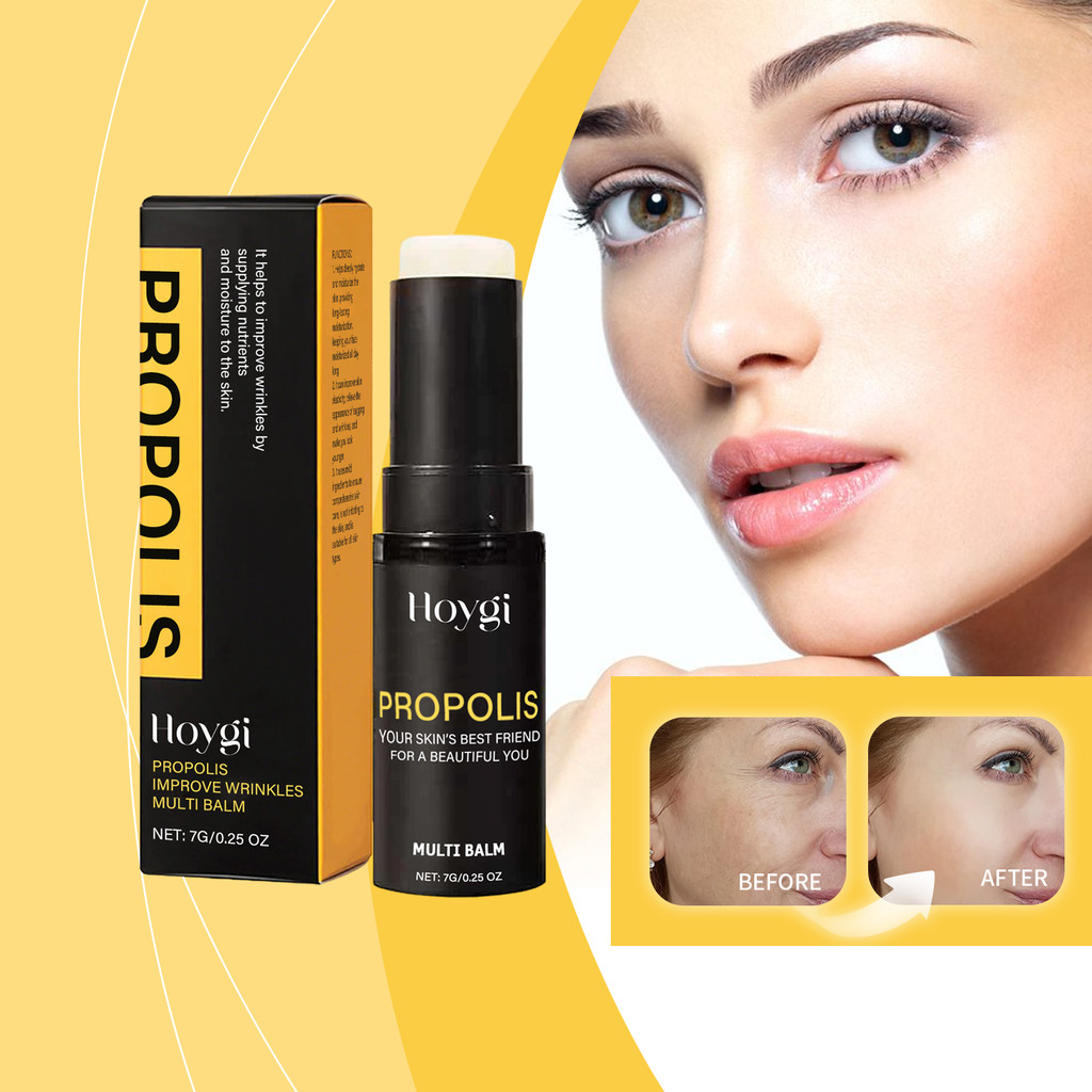 马来西亚本土发货Hoygi Propolis Moisturizing Stick Long-lasting Moisturizing Gentle Care for Dry Skin Daily Skincare Facial Moist