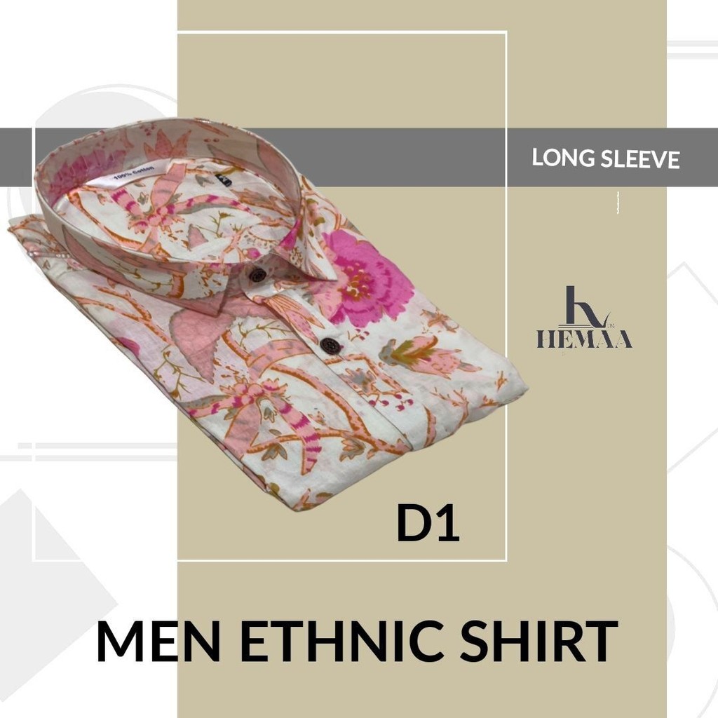 Men Shirt / Indian Shirt / Ethnic Menswear Jaipur Cotton