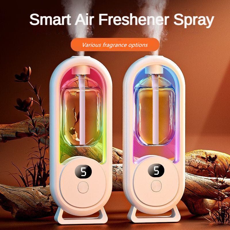 Automatic Aroma Diffuser Rechargeable Air Humidifiers Digital Display Air Freshener Perfume