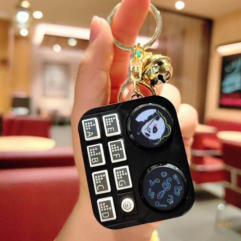 stay Trendy DJ Equipment Keychain Adds Flairs to Any Key Set Fashion Accessory
