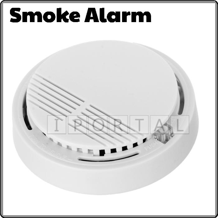 Smoke Detector Fire Protection Home Security Smoking Alarm Sensor