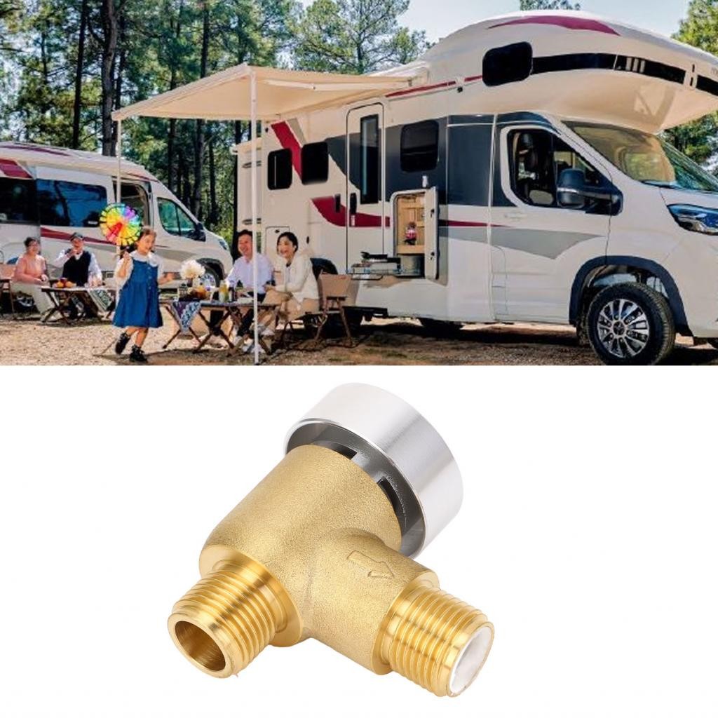 Bestchoices RV Vacuum Breaker Check Valve 1/2 Inch NPT Male Thread Flusher Easy Installation for Travel Trailers