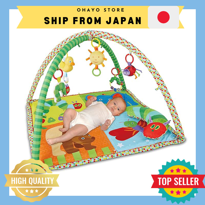 Japan Childcare Baby Gym Hungry Caterpillar Activity Play Gym Suitable for Newborns Can Be Used According to Growth Stages【Ship From Japan】