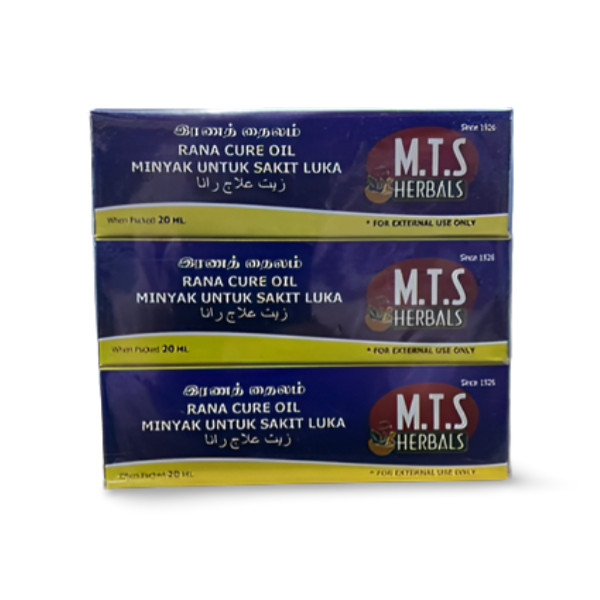 M.T.S Herbals, Traditional Sarva Rana Roga Samhari 20ml | Remedy for Boils, Abscesses & Ulcers | No Operation Required