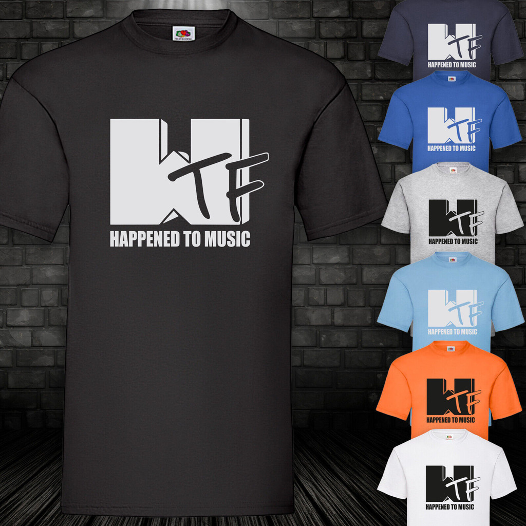 What the Fuck Happened to Music Shirt Music DJ Deejay Funshirt Hiphop Cult S-5XL