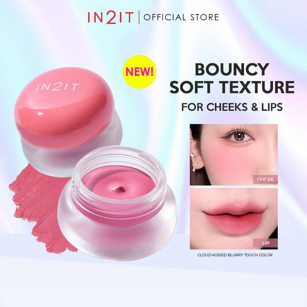 IN2IT Marshmallow Blurry Pot for Cheeks & Lips 37g (MBP)