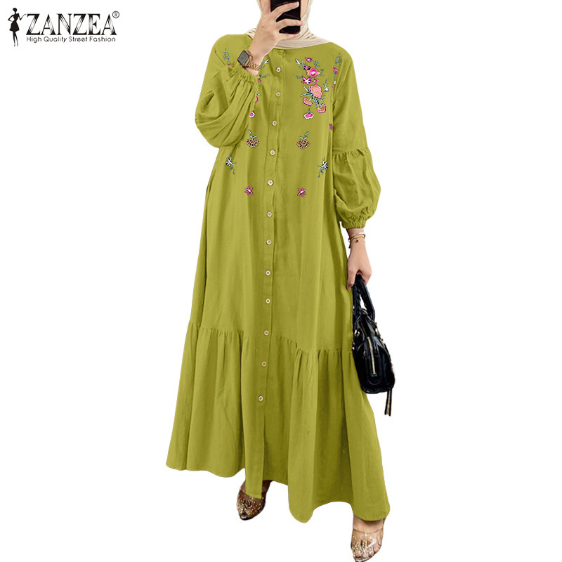 green dress malaysia NIANG NIANG DRESS – CAP KUCING KAYA