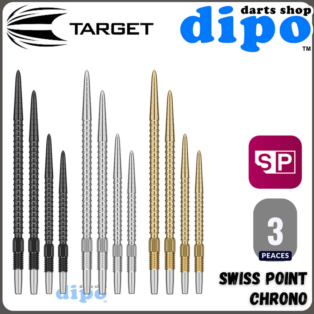 TARGET SWISS CHRONO Point ( Swiss Point Replacement ) - TARGET Swiss Darts Point