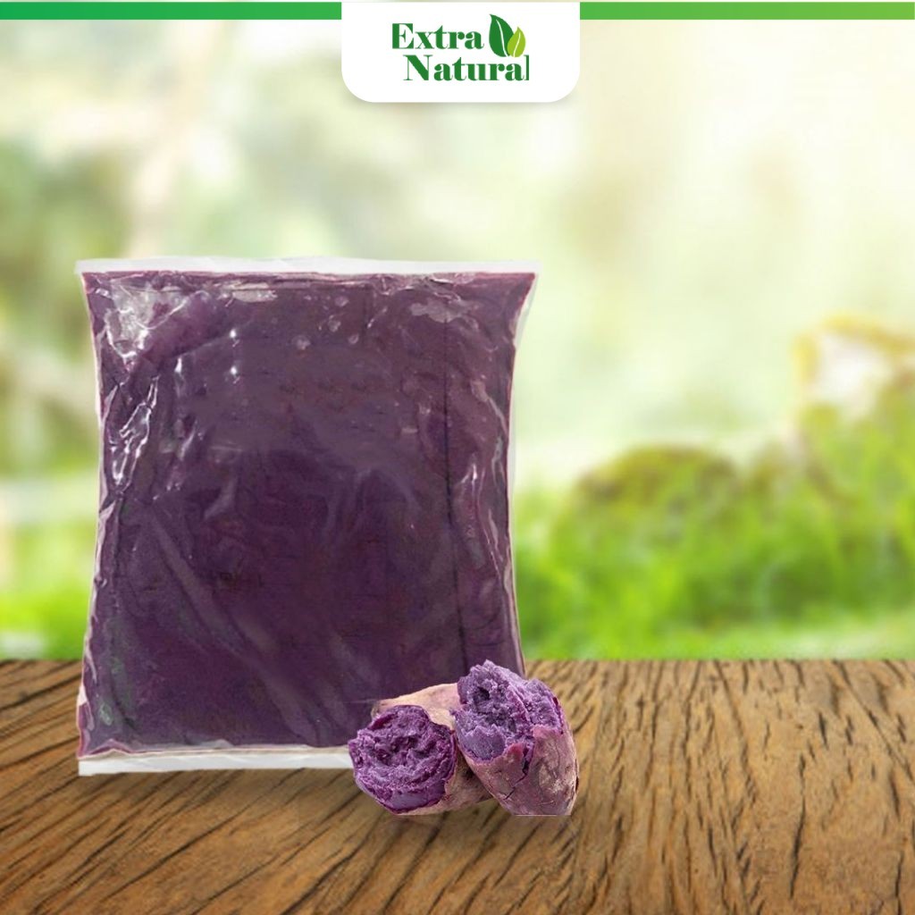 Frozen Purple Sweet Potato Filling 1kg[Sweetened][Inti Keledek](Please read description box before order)[Extra Natural]