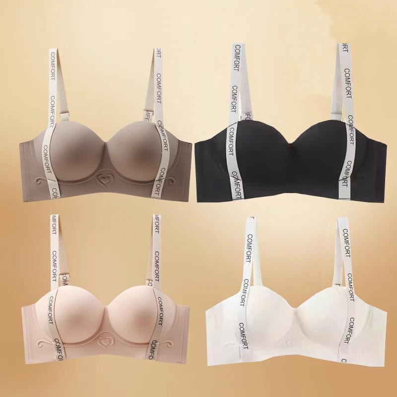 Bra Lancar Boleh Laras, Tali Surat, Meningkatkan Angkat, Untuk Wanita, Tekan Tubi Dada Kecil, Bra Sokongan Sisi