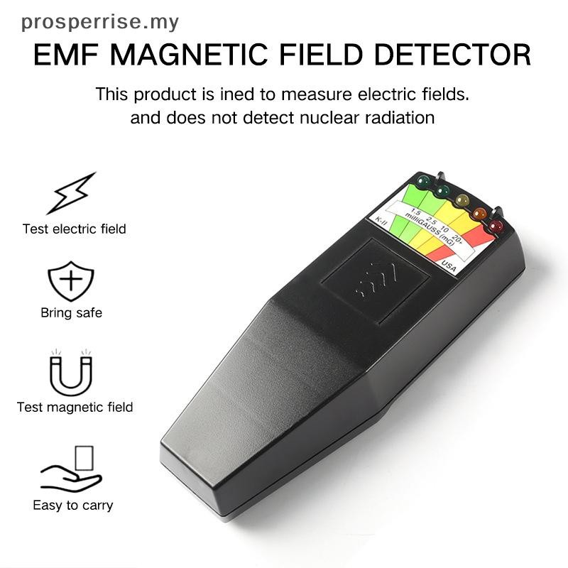 [prosperrise] K 2 EMF GHOST METER detector w/SOUND + Constant ON/OFF switch [MY]