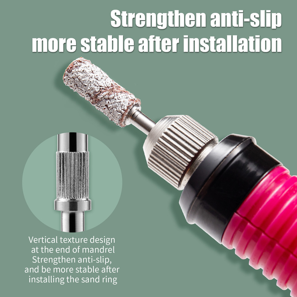 Duty Workshop 50Pcs/Box 3.1mm Small Sanding Bands Shaft Set Dead Skin Calluses Nail Polishing Mini Sandband Drill Bits M - Image 3