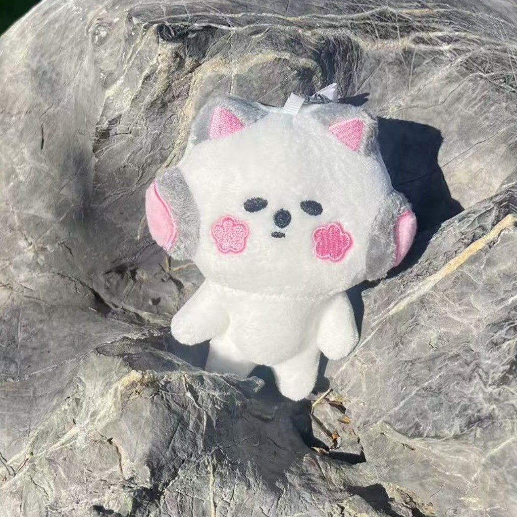 Kpop Idol LE SSERAFIM Plush Keyring FIM'S CLUB Plush Doll FEARNOT