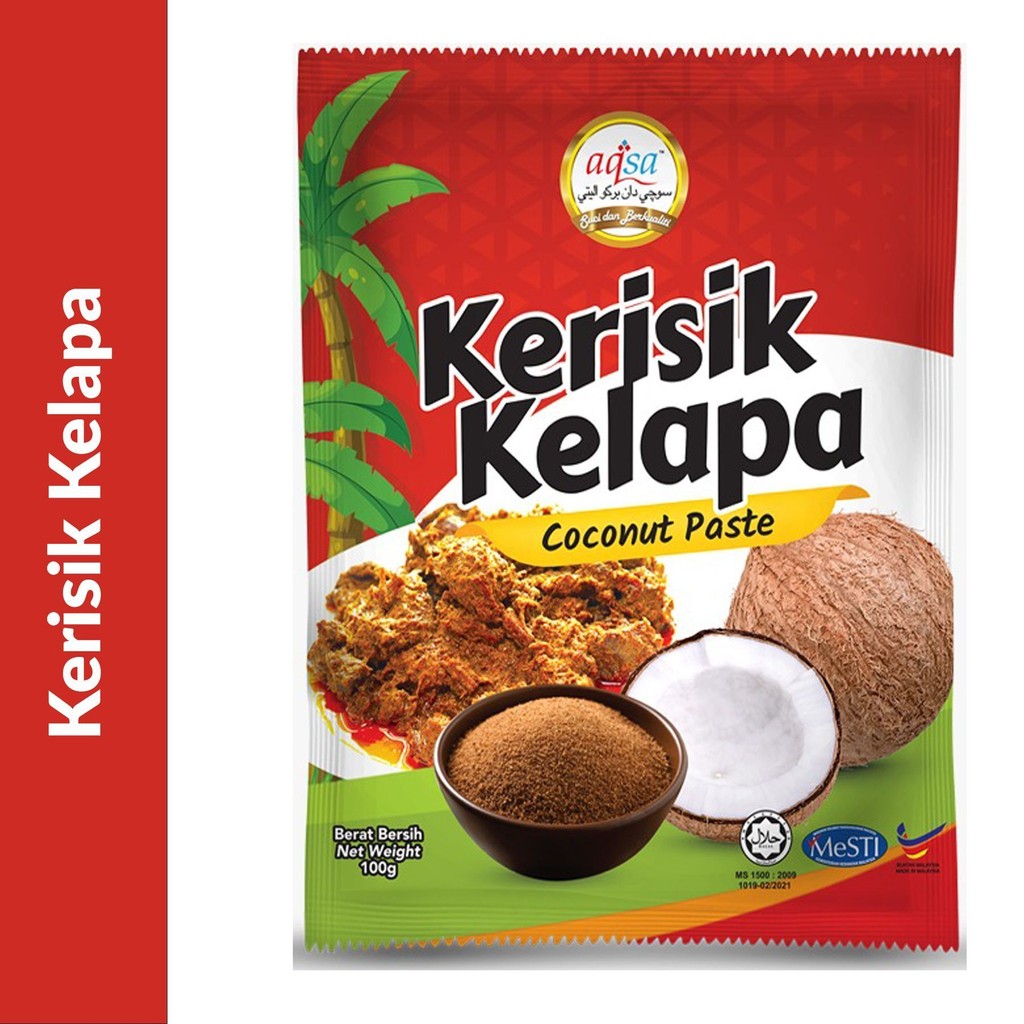 Kerisik Kelapa Aqsa 100g