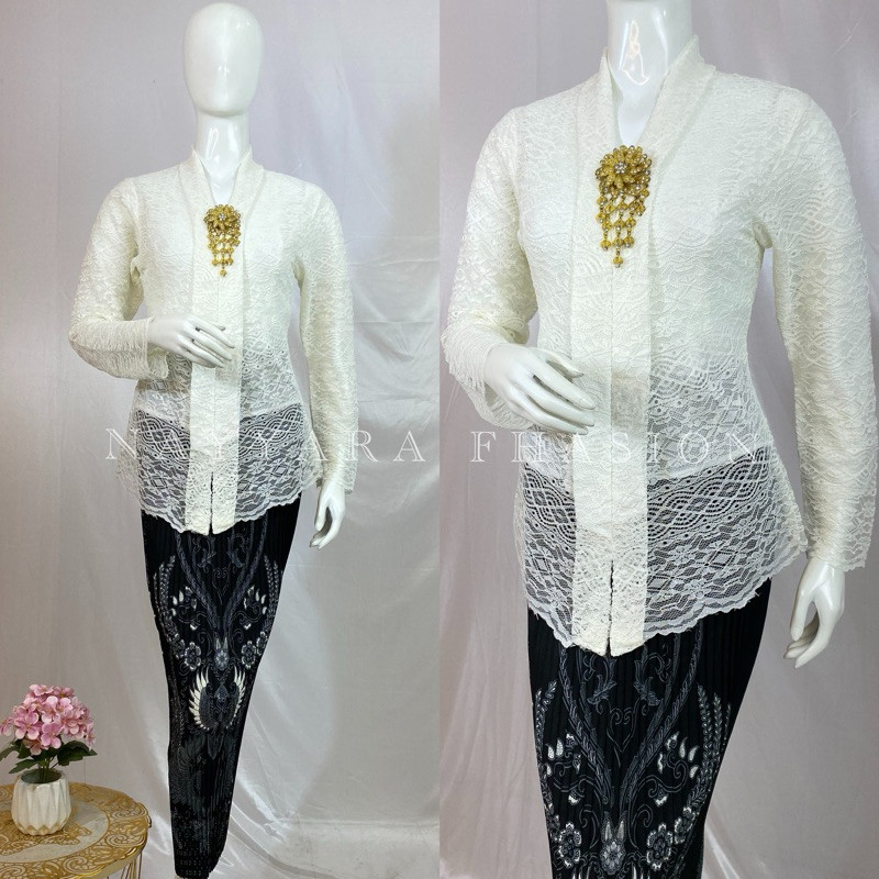 Reliable Premium Modern Kebaya \ Graduation Kartini Sequin Set Brukat Tunic Kartin G Quality Have - Image 5