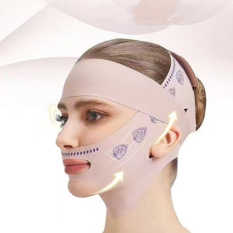Double Deck Facial Slimming Bandage V face Adjustable Lifting Belt Comfortable Jawline Reduce Double Chin