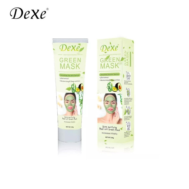 DEXE Green Facial Mask 120g Blackhead removal Acne Purifying Peel-off Mask [ORIGINAL][READY STOCK][FAST DELIVERY]