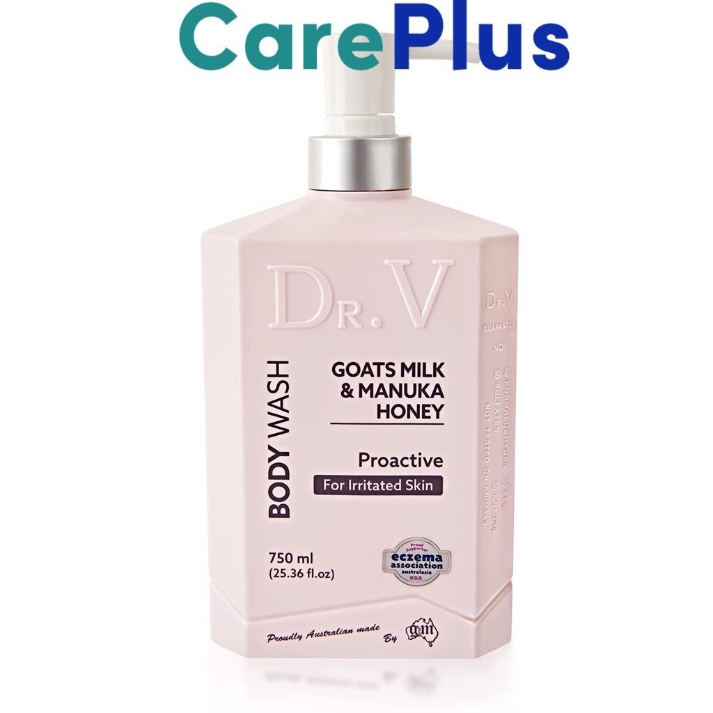 DR.V GOATS MILK MANUKA HONEY BODY WASH 750ML (EXP:05/2026)