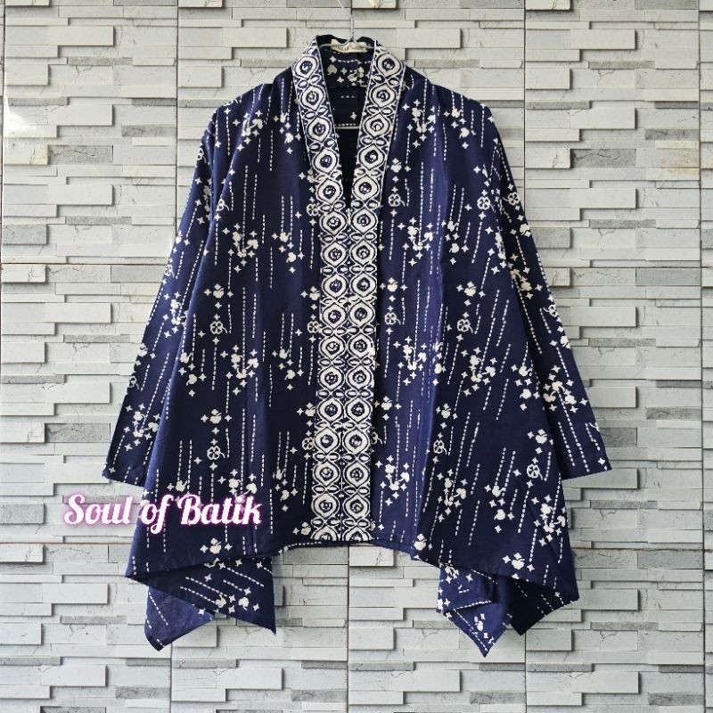 Essential Durable Kartini BATIK BLOUSE TOP CAP LONG SLEEVES Quality Reliable