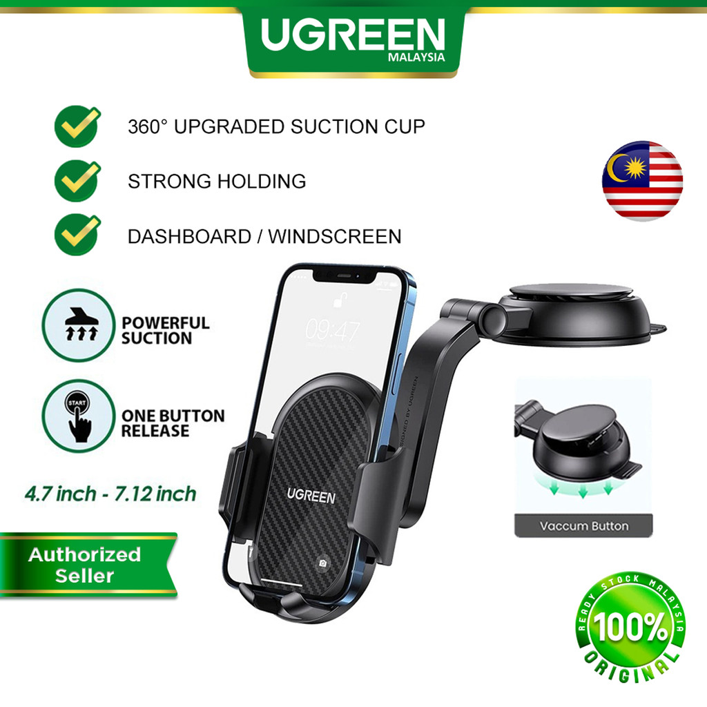 UGREEN Dashboard Phone Holder Car Suction Cup Phone Mount Mobile Mount Magnetic Holder iPhone 15 Pro Max S23 Ultra S22