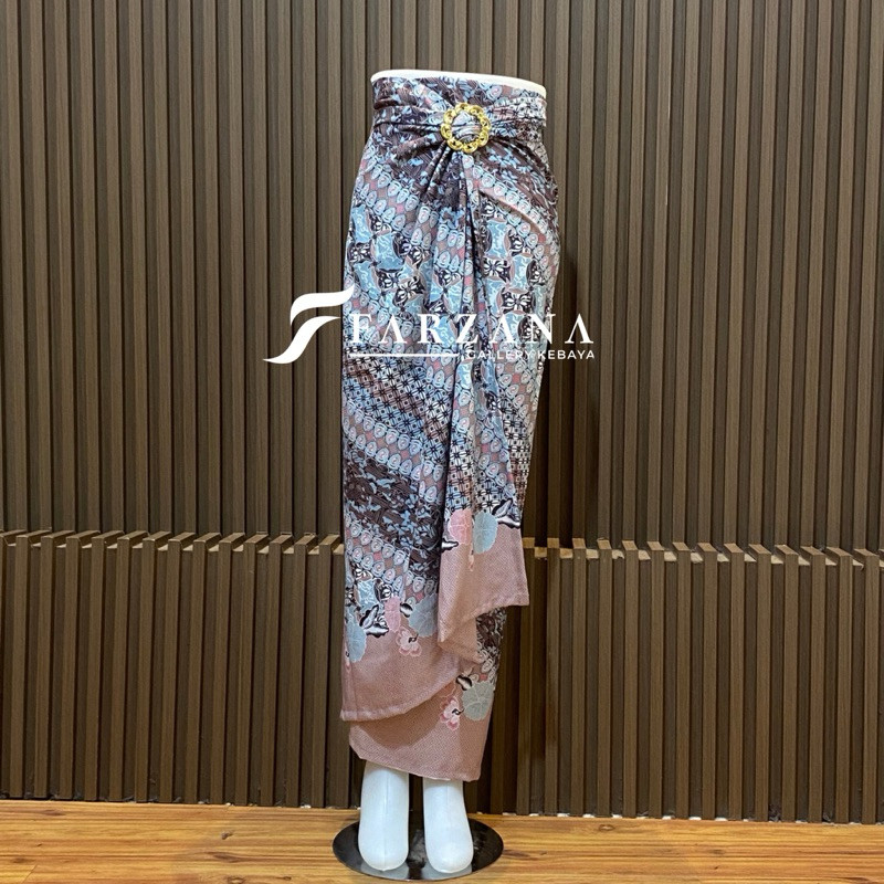 Reliable Purpose Premium Smooth Batik Wrapped Skirt Modern Kebaya Bottoms Have - Image 5