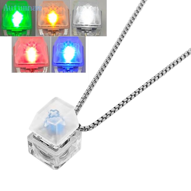 AUTU Pendant Necklace Mechanical Keyboard Switch Necklace Autism Stress Relief Toy