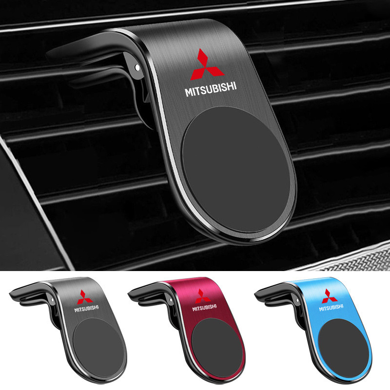 Magnetic Car Mount GPS Mobile Phone Holder Vent Clip Installation For Mitsubishi Ralliart Lancer EX Outlander ASX Competition Outlander