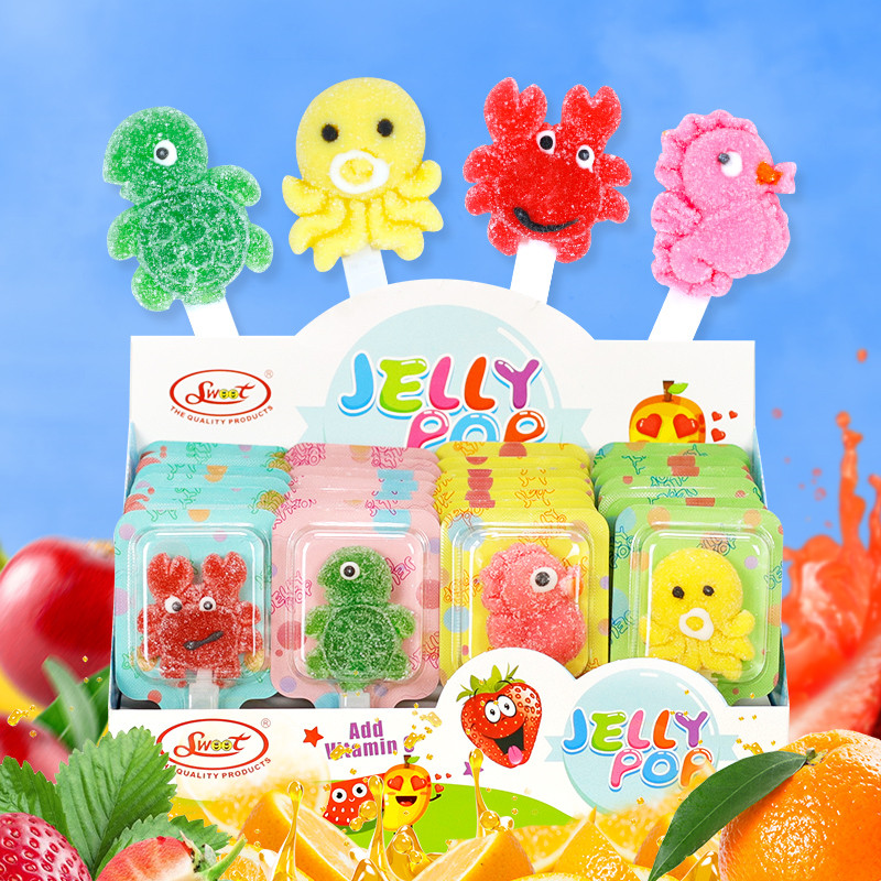 Swoot Marine World Animal-Shaped Gummies - Vitamin C Enriched, Cute Designs, Individually Wrapped, Perfect for Kids Snacks, Party Favors, and School Treats!