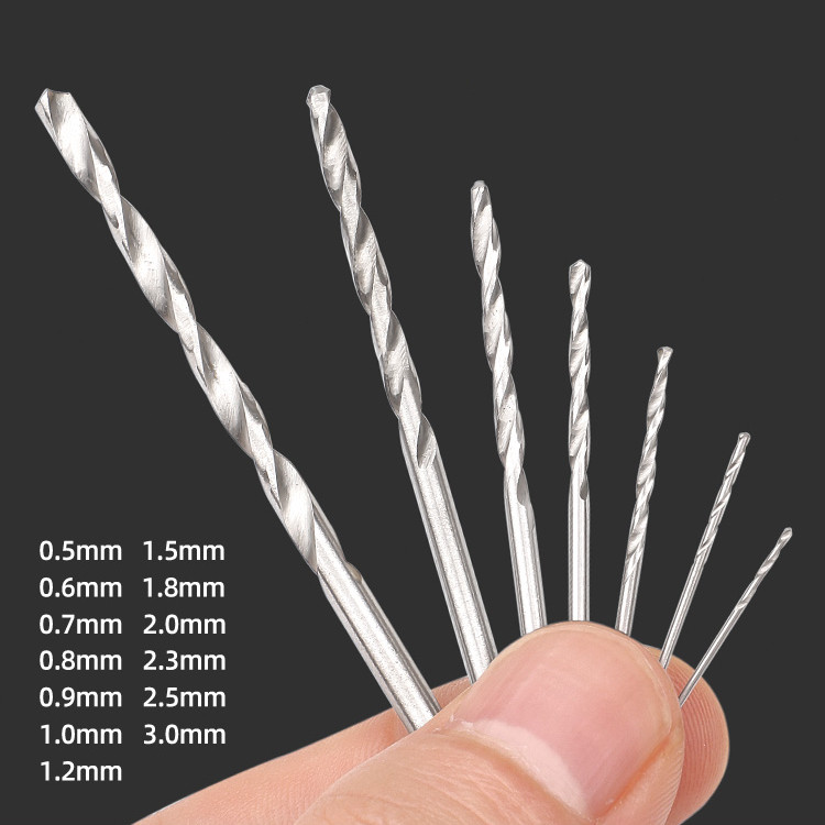Professional Workshop 0.5mm-6.5mm HSS Twist drill bit mini jewellery hand wood Jobber 4241 High Stainless Steel bits ... - Image 4