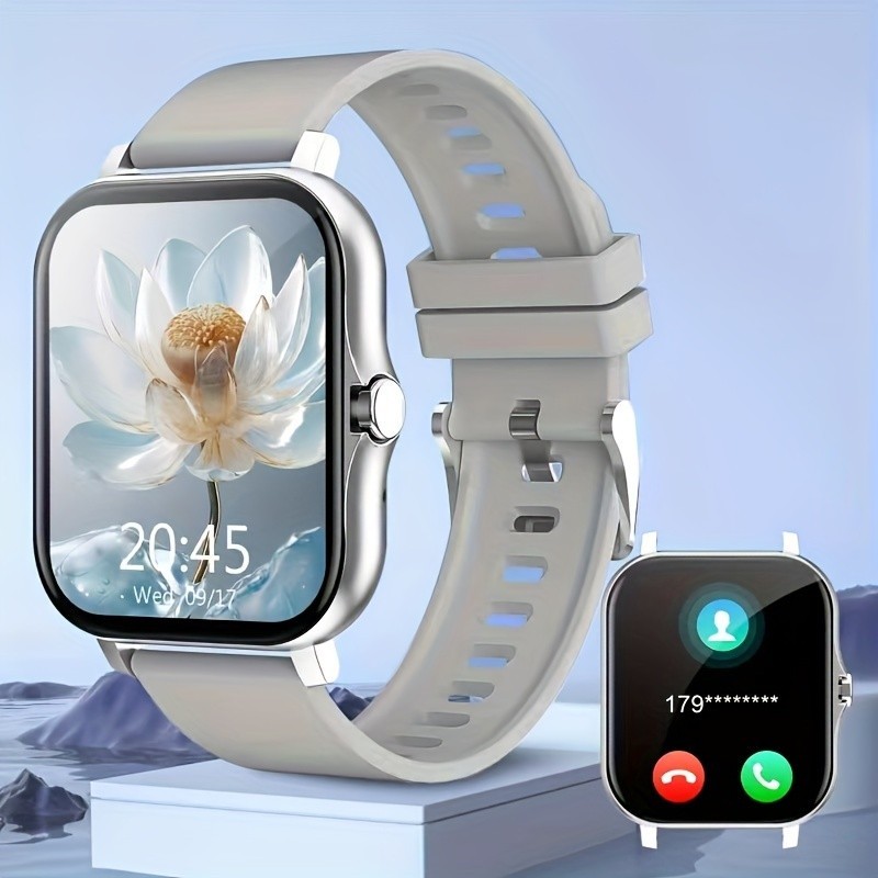 Y13 Smart Watch: 1.83inch HD Touchscreen, Wireless Calling, Fitness Tracker, Alarm Clock, for Android & iOS Jam pintar