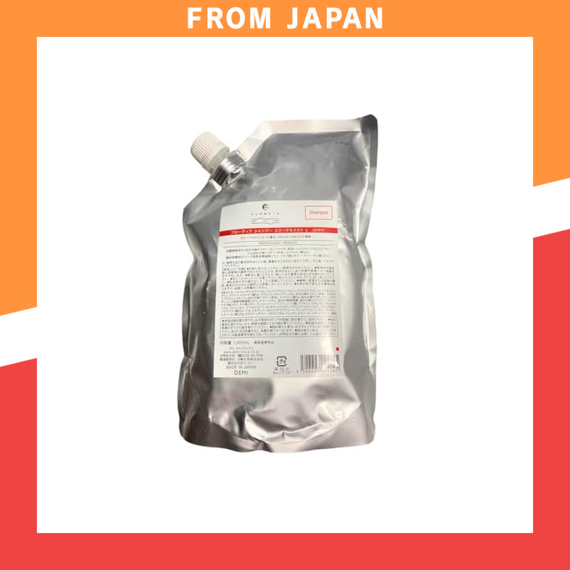 【Demi Cosmetics】Demi Flodia Shampoo Sleek Moist A 1000ml Refill