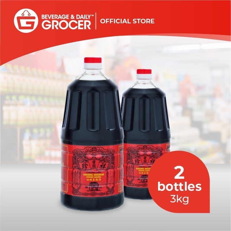 Elephant Thick Caramel Sauce - Pet 3kg (2 x 3kg) 2 Bottles